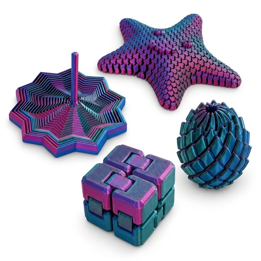 Kit Sensorial de 4 fidgets