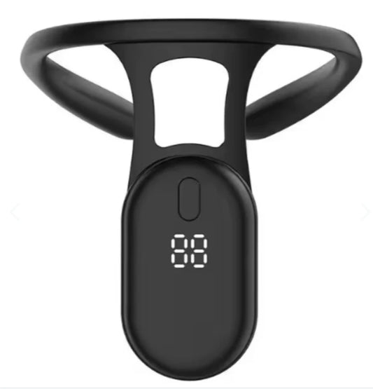 Nüva 2 - Corrector de postura inteligente negro con pantalla digital