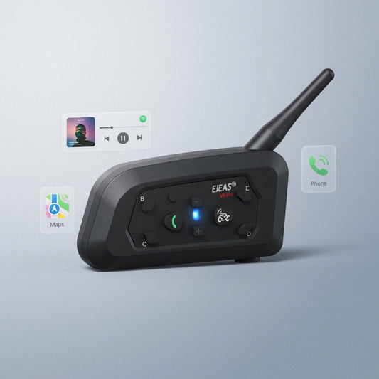 Auriculares Y10 — Intercom Bluetooth para casco moto