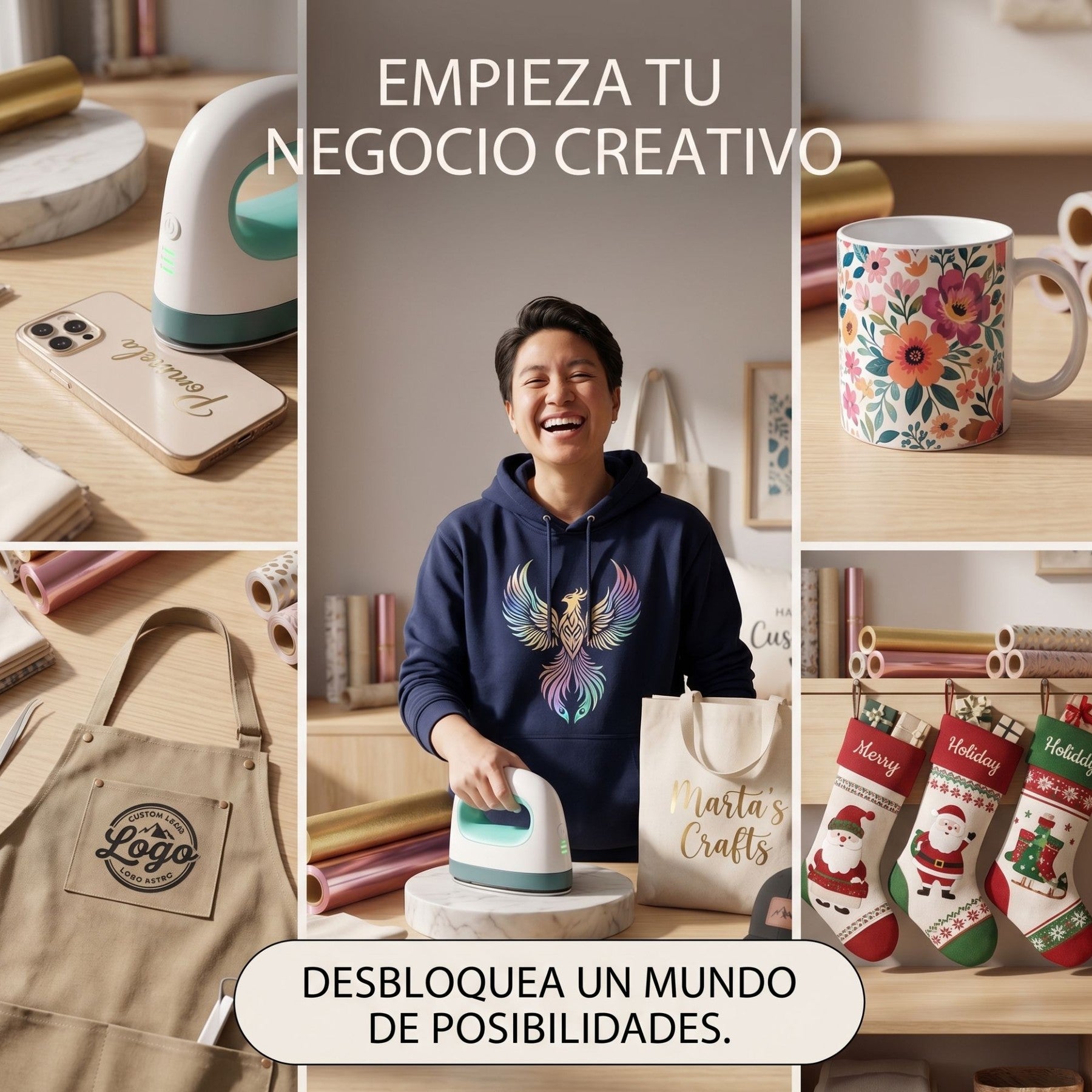TERMOFIJADORA PORTÁTIL — TERMOEMPRENDE